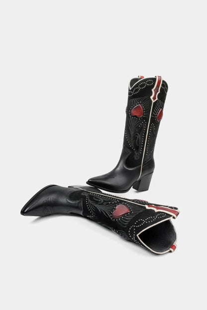 Dante Women's Leather Boots Fiore