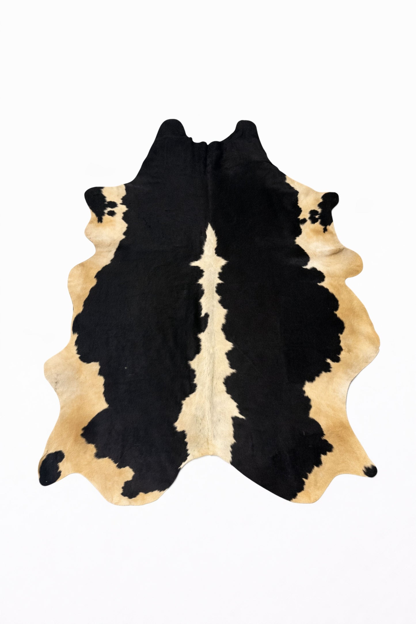 Rhacam Eco Hides Audrey Black and white Cowhide Rug 6'10" × 5'3"