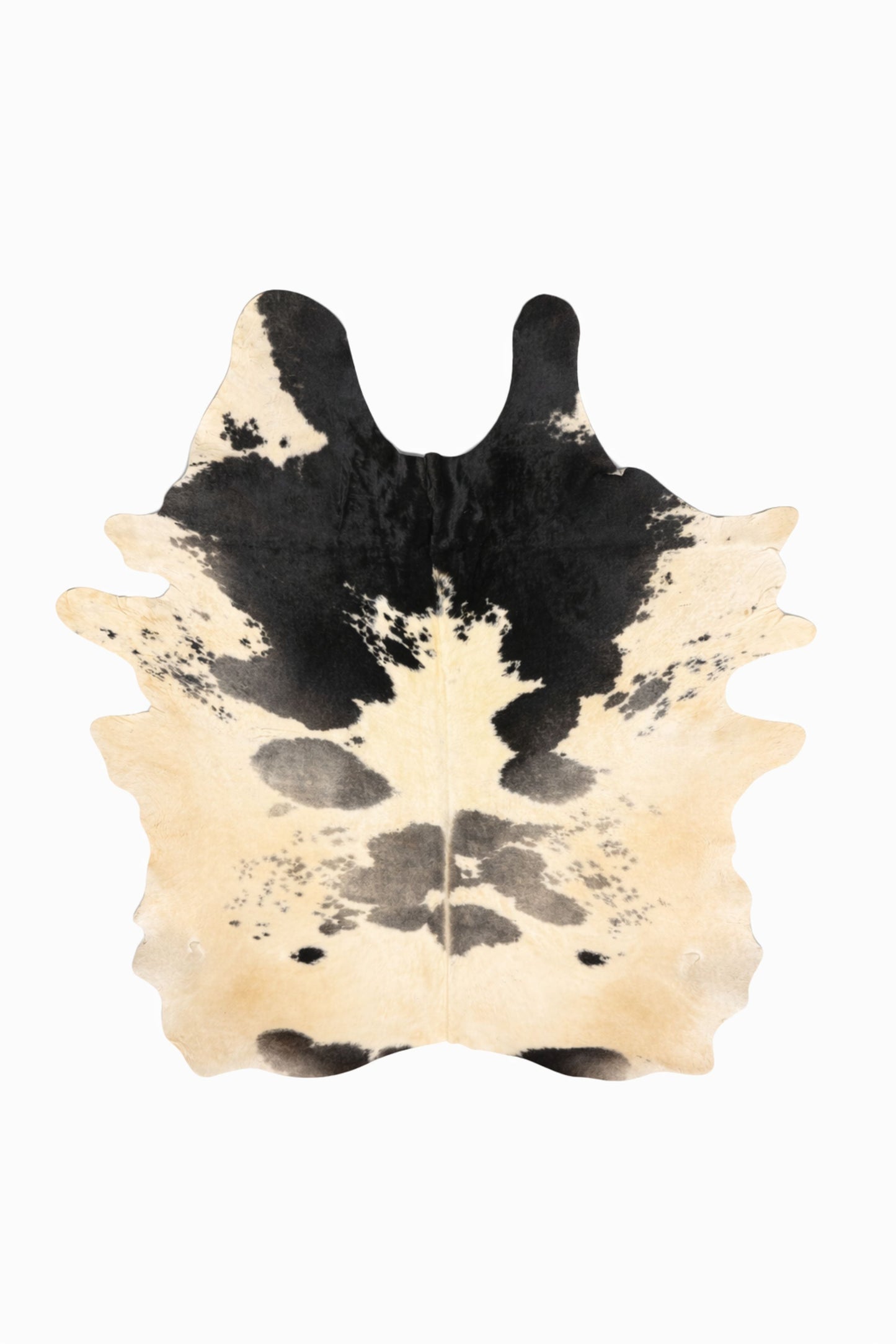Rhacam Eco Hides Audrey Black and white Cowhide Rug 9'5" × 6'7"