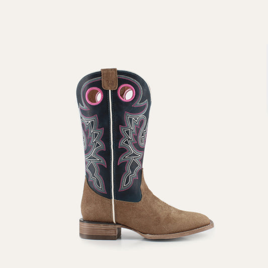 Darla leather cowgirl boots by Buck & Brana