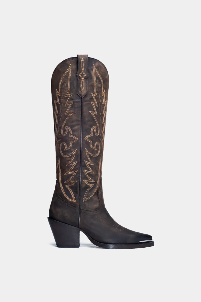 Dante Western Fashion Leather Boots Gilia For women