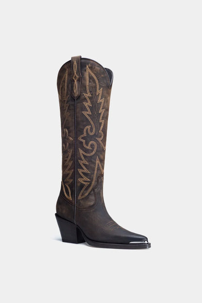 Dante Western Fashion Leather Boots Gilia For women