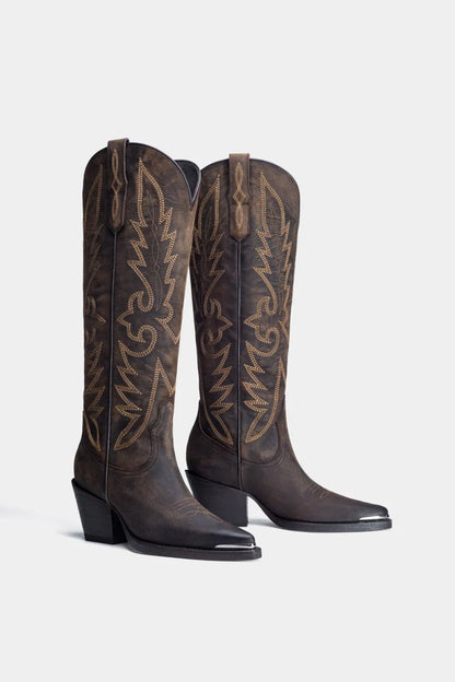 Dante Western Fashion Leather Boots Gilia For women