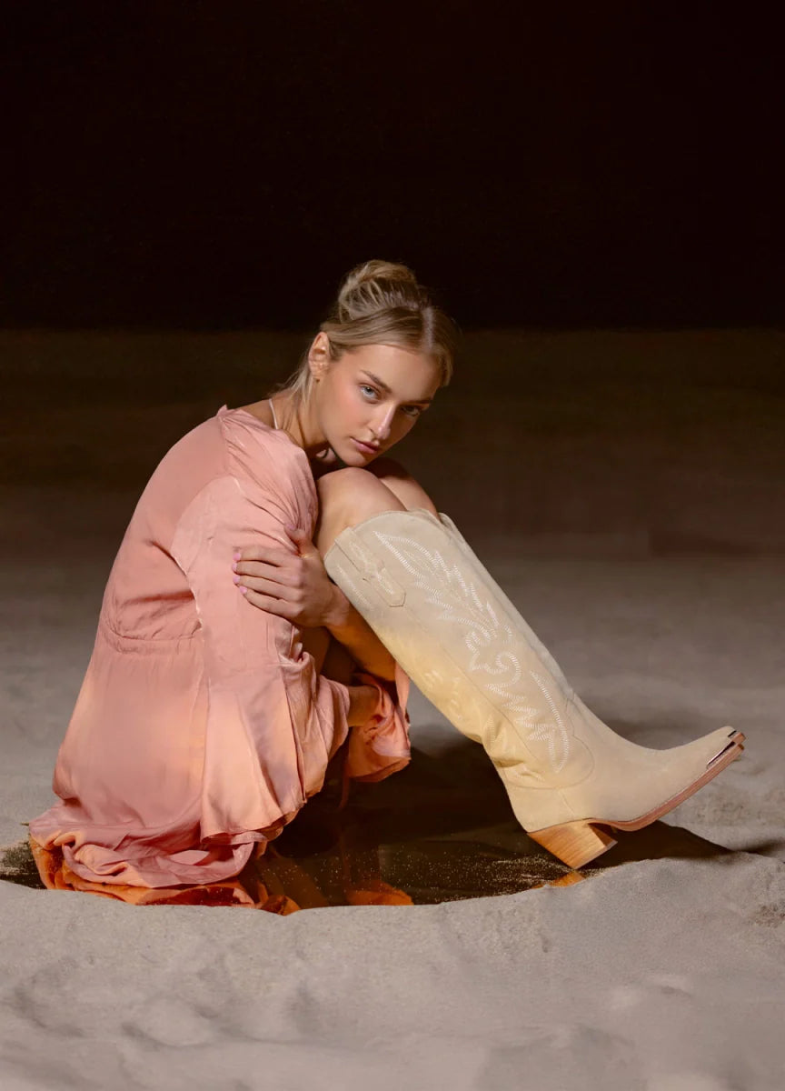 Dante Western Fashion Leather Boots Gilia For women