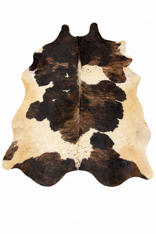 Rhacam Eco Hides Brindle Cowhide Rug 7'11" × 6'4"