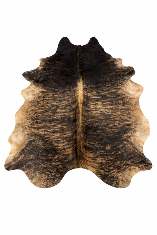 Rhacam Eco Hides Brindle Cowhide Rug 7'7" × 5'10"