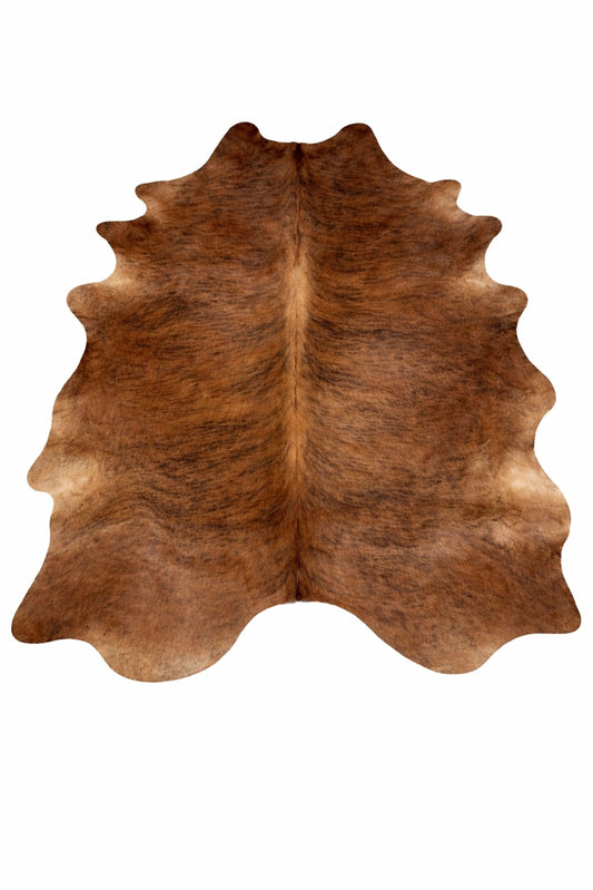 Rhacam Eco Hides Brindle Cowhide Rug 8'0" × 6'7"