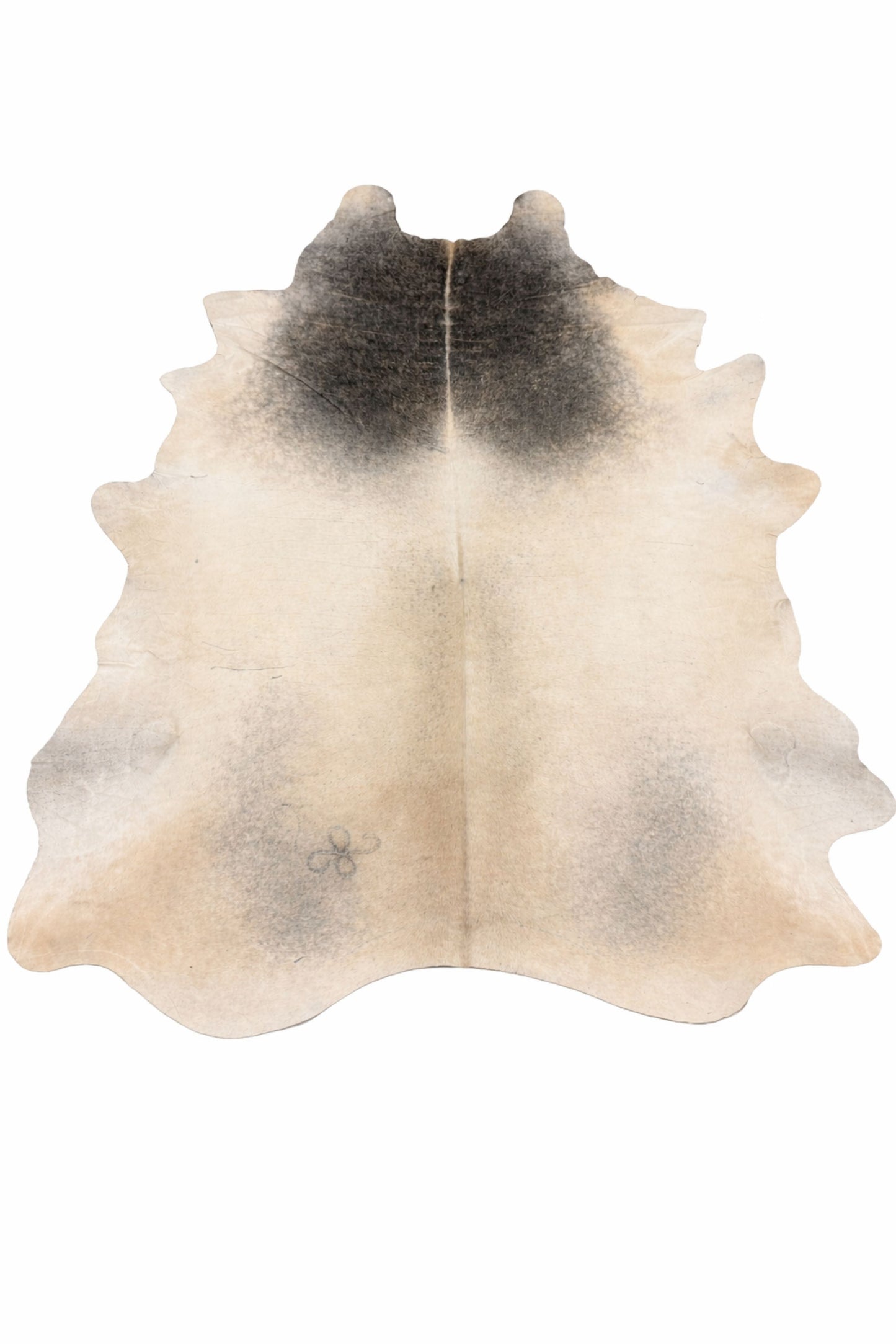 Rhacam Eco Hides Audrey Black and white Cowhide Rug 6'1" × 6'7"