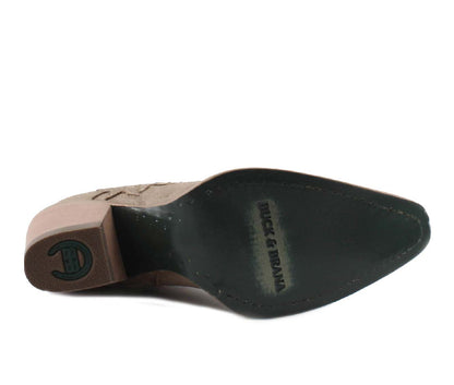 Kayla Leather Cowgirl Boots - Stylish & Comfortable by Buck & Brana