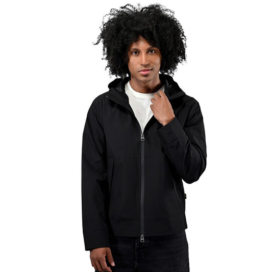 LEE men's woven jacket in black color LECP2278