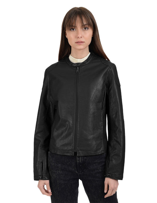 Women's jacket imitation leather of first quality, LEE brand LEDO2121