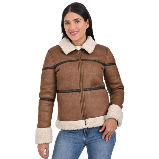 LEE brand jacket with sherpa for woman LEDO2311