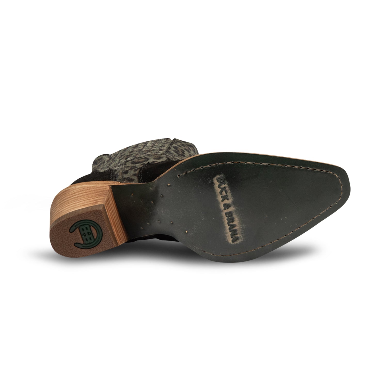 Montana Fashion Western Leather Booties By Buck & Brana