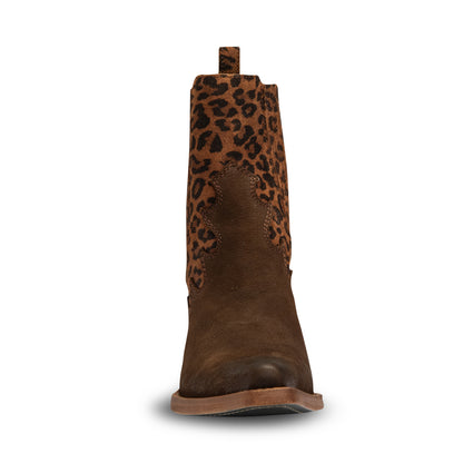 Montana Fashion Western Leather Booties By Buck & Brana