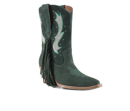 Morgan Western Leather Boots by Buck & Brana