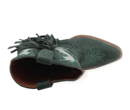 Morgan Western Leather Boots by Buck & Brana