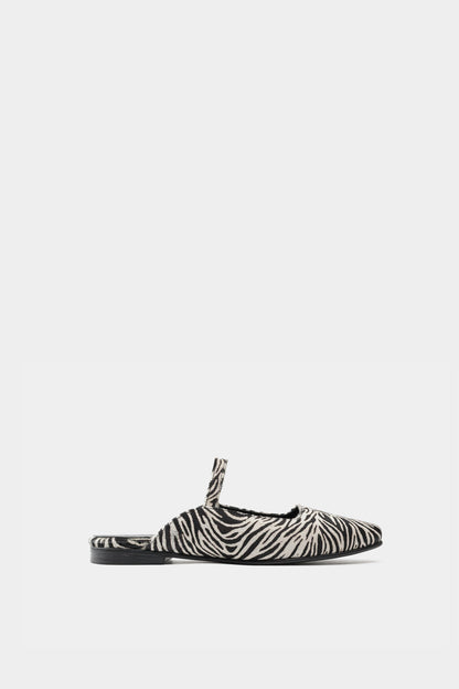 Dante Leather Ballerinas Mara Zebra For women