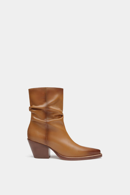 Dante Soft Leather Ankle Boots Gadot For women