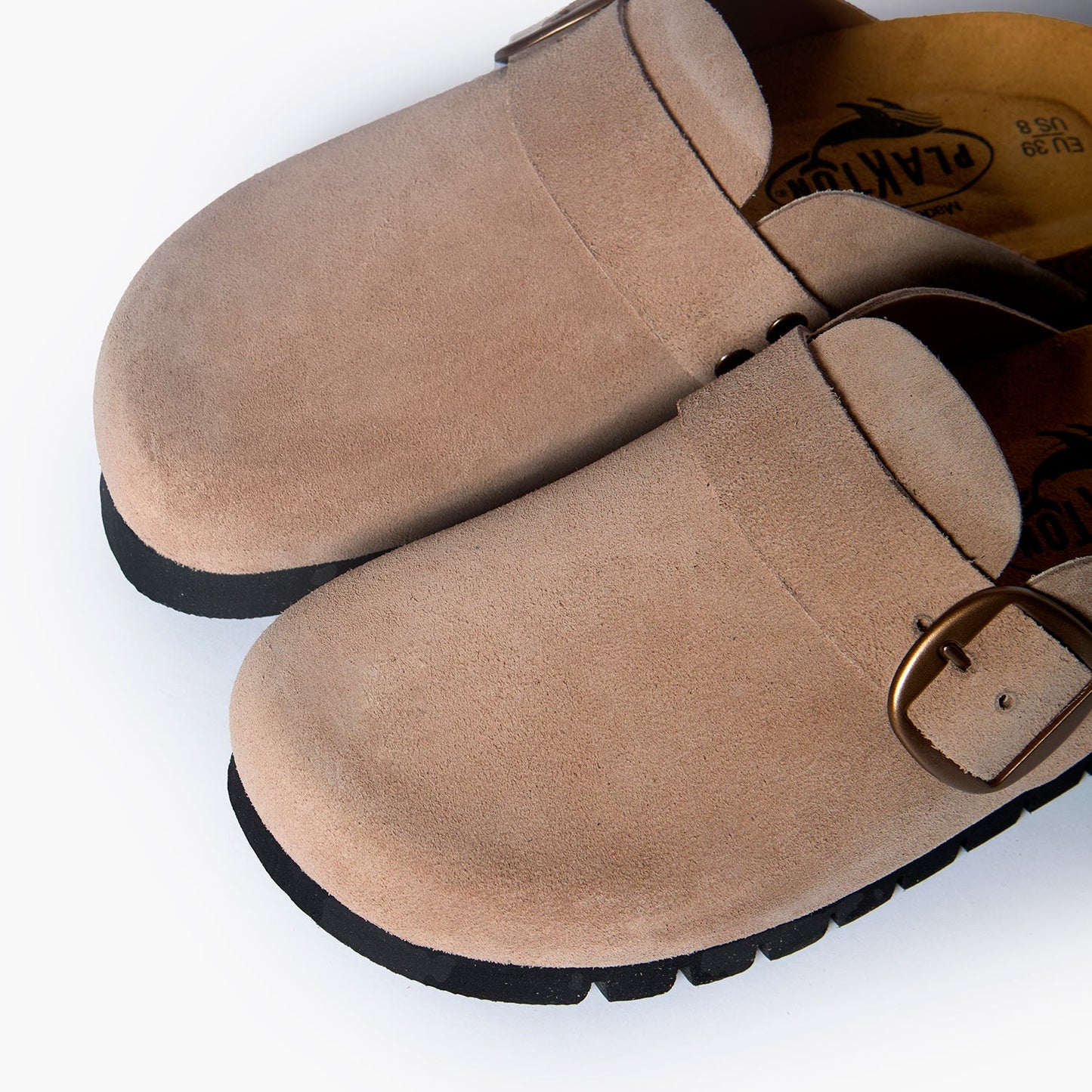 Plakton Women's Clog in Suede Bell