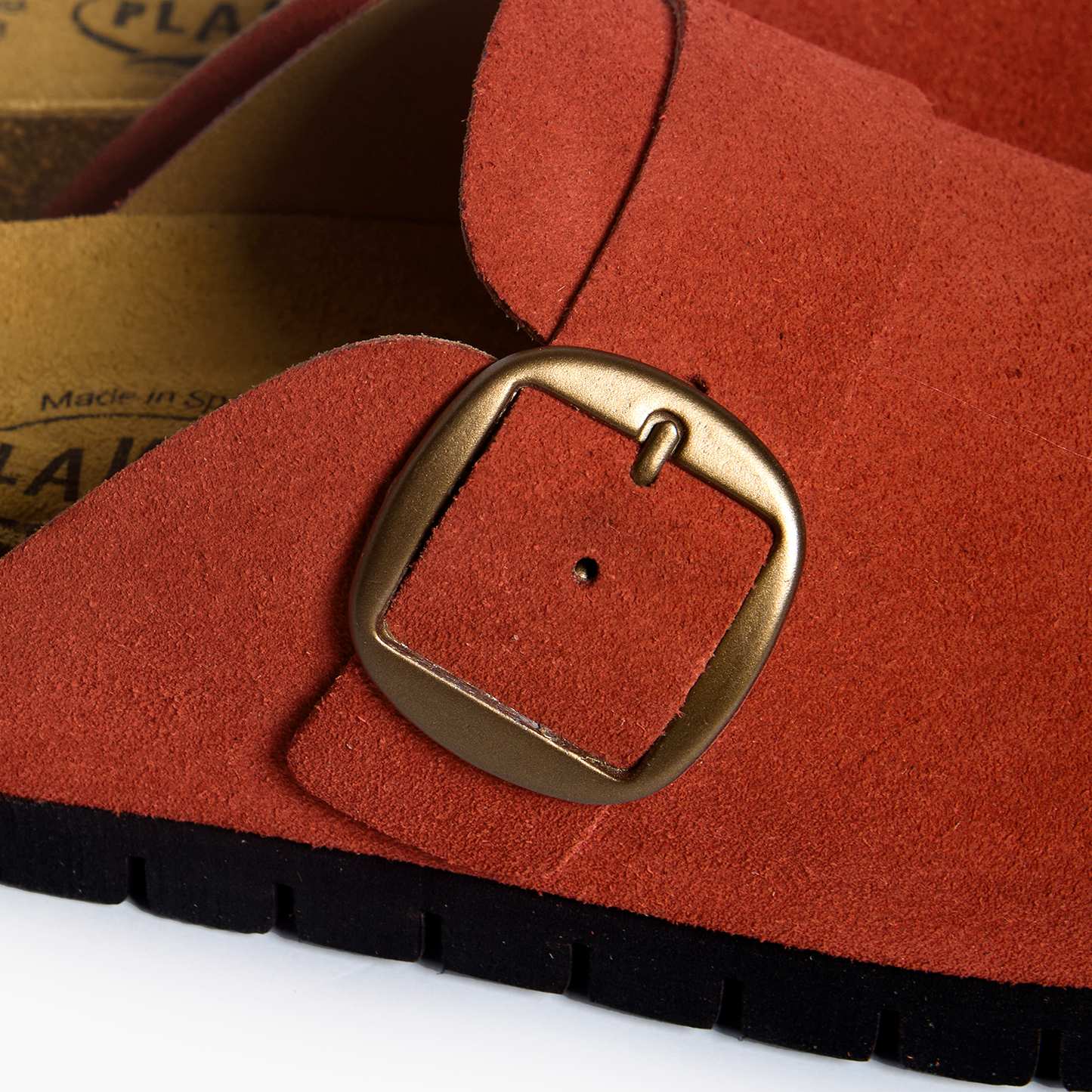 Plakton Women's Clog in Suede Bell