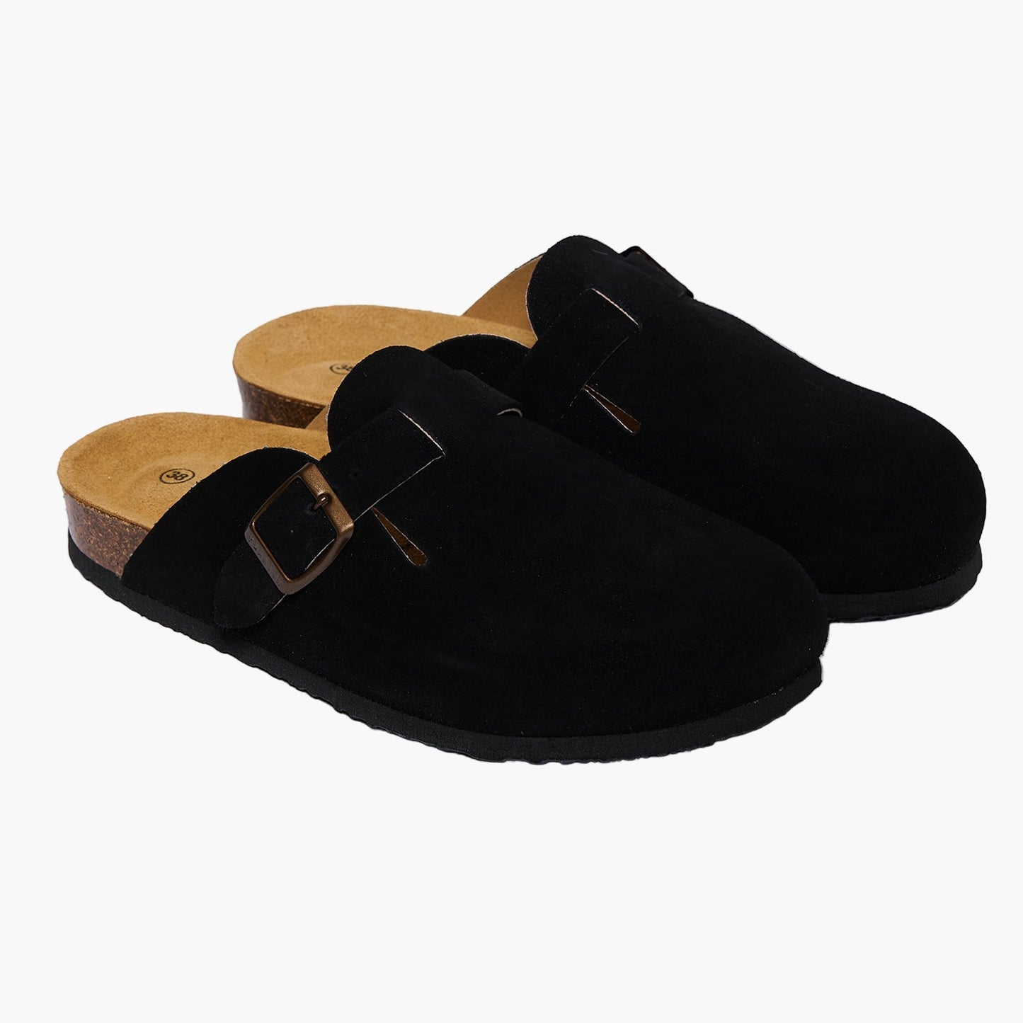 Plakton Women's Clog in Suede Blogg