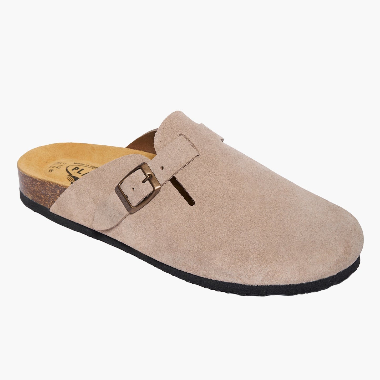 Plakton Women's Clog in Suede Blogg