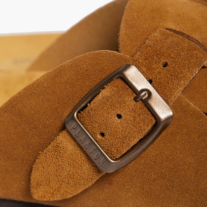 Plakton Women's Clog in Suede Blogg