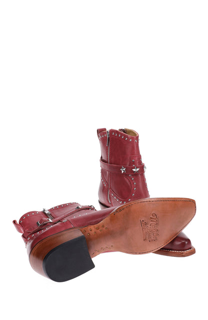 Malibu Beach Women's Premium Western Leather Boots Sandy 1001