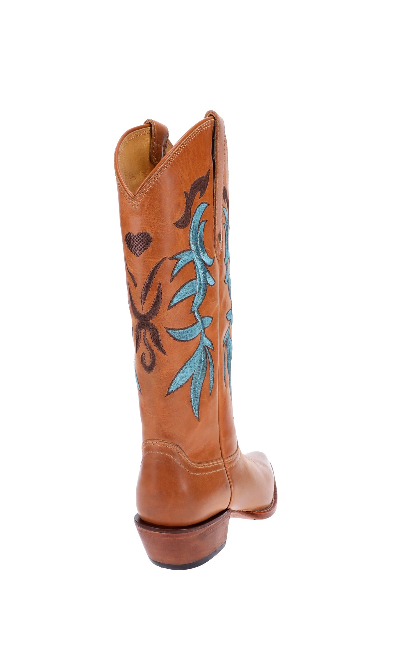 Malibu Beach Women's Premium Western Leather Boots Loni 1004
