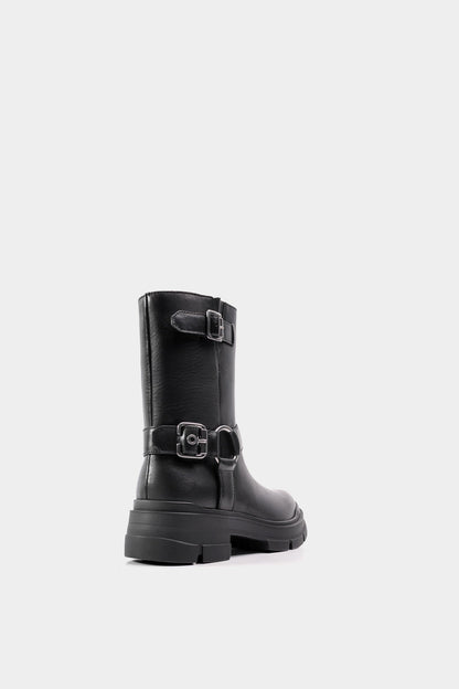 Dante Leather Combat Boots Balia For women
