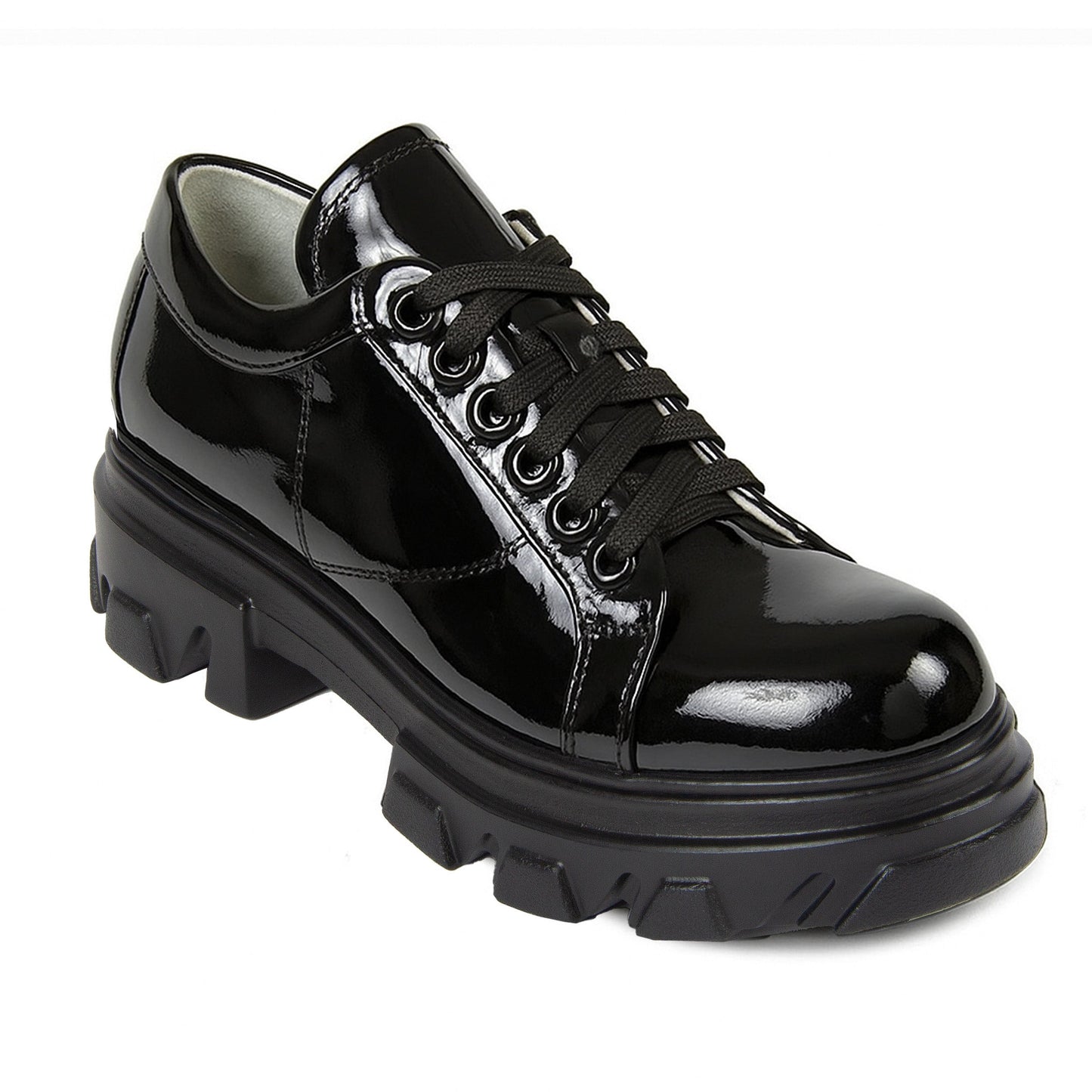 Urbnkicks Women's Leather Sneakers Shinny collegiate