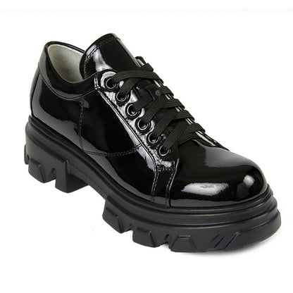 Urbnkicks Women's Leather Sneakers Shinny collegiate