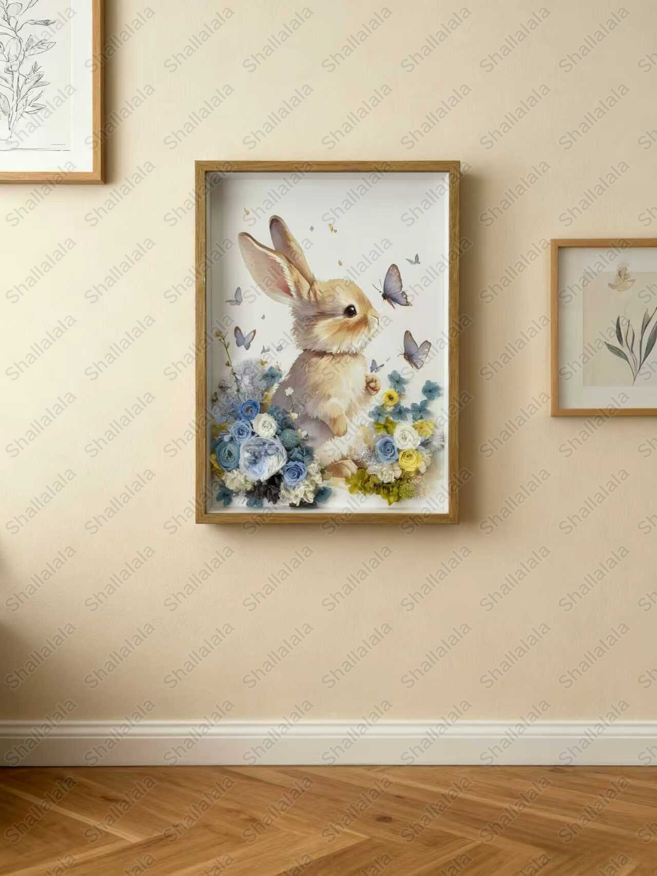 Soft and Smooth - Preserved Flowers Wall Art