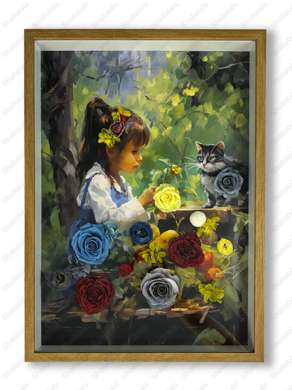 This is Life - Preserved Flowers Wall Art