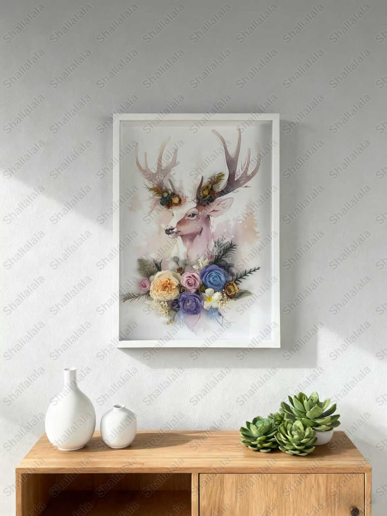 Magnificent Nature - Preserved Flowers Wall Art