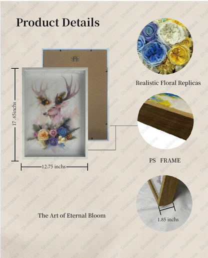 Magnificent Nature - Preserved Flowers Wall Art