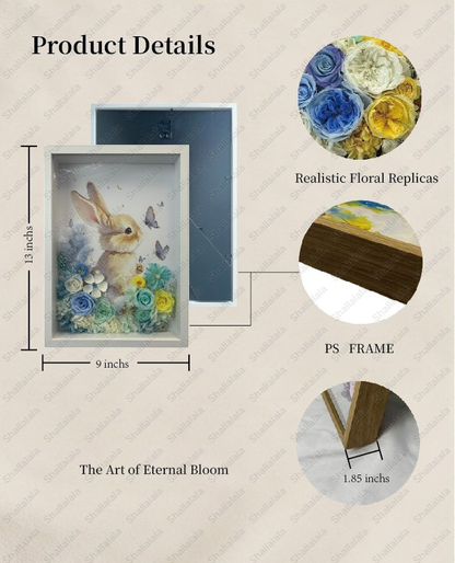 Soft and Smooth - Preserved Flowers Wall Art