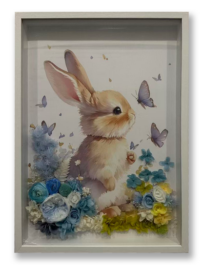 Soft and Smooth - Preserved Flowers Wall Art