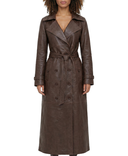 ORO Frye women's Trench Coat FRDO265