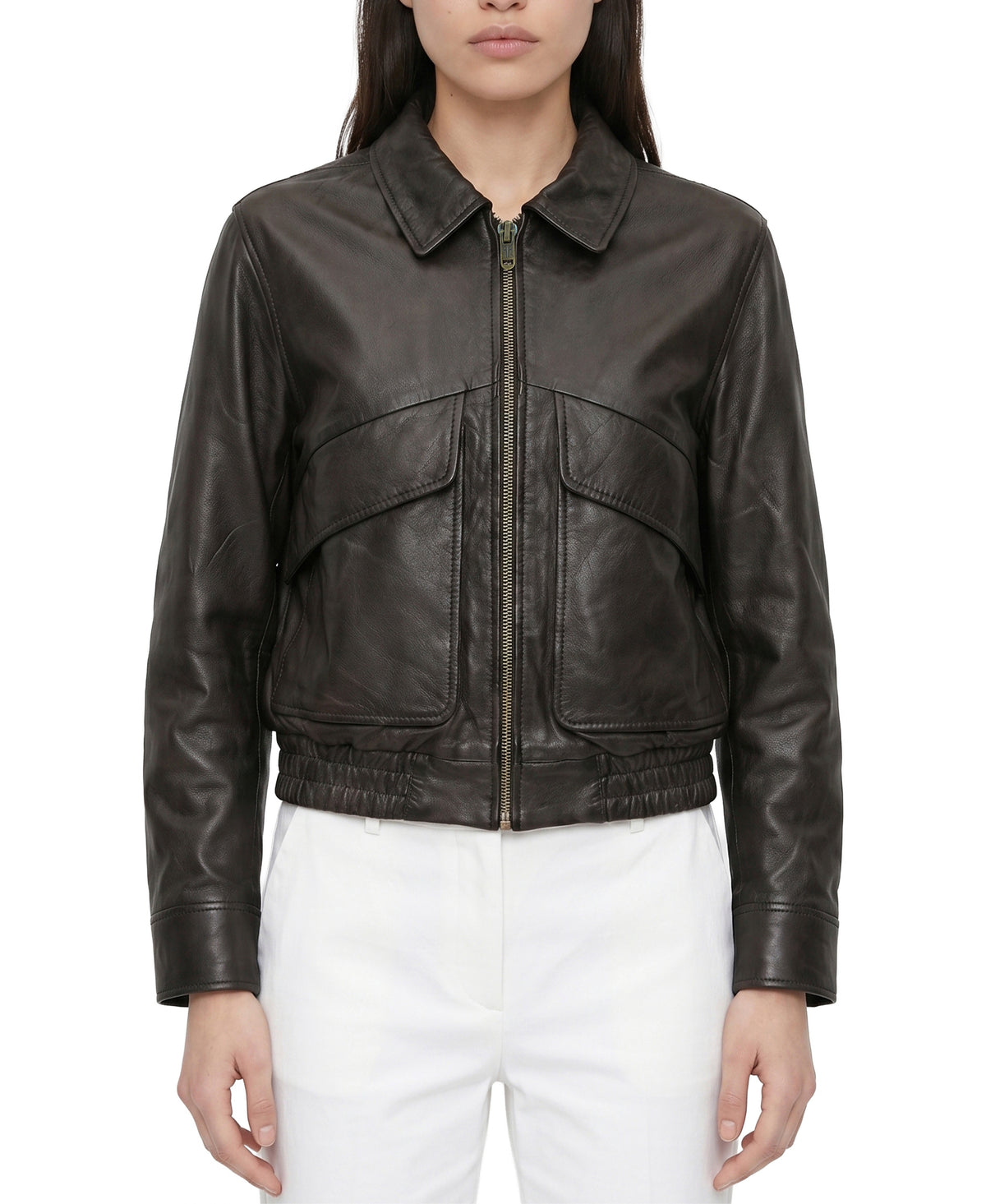 ORO Frye women's Cropped Barn Jacket FRDO263