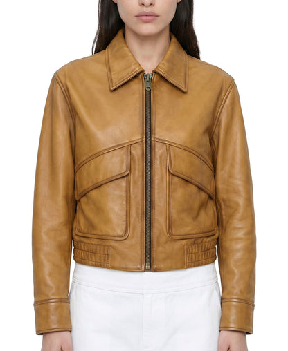 ORO Frye women's Cropped Barn Jacket FRDO263