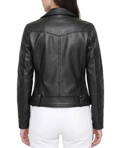 ORO Frye women's Lambskin Biker Jacket FRDO267