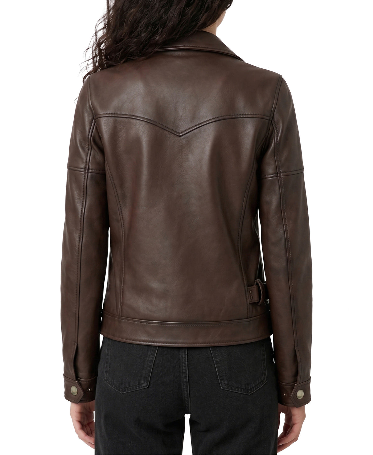 ORO Frye women's Premium Lambskin Biker Jacket FRDO2647