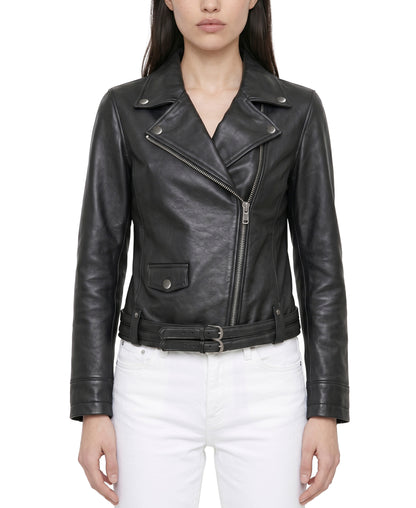 ORO Frye women's Lambskin Biker Jacket FRDO267