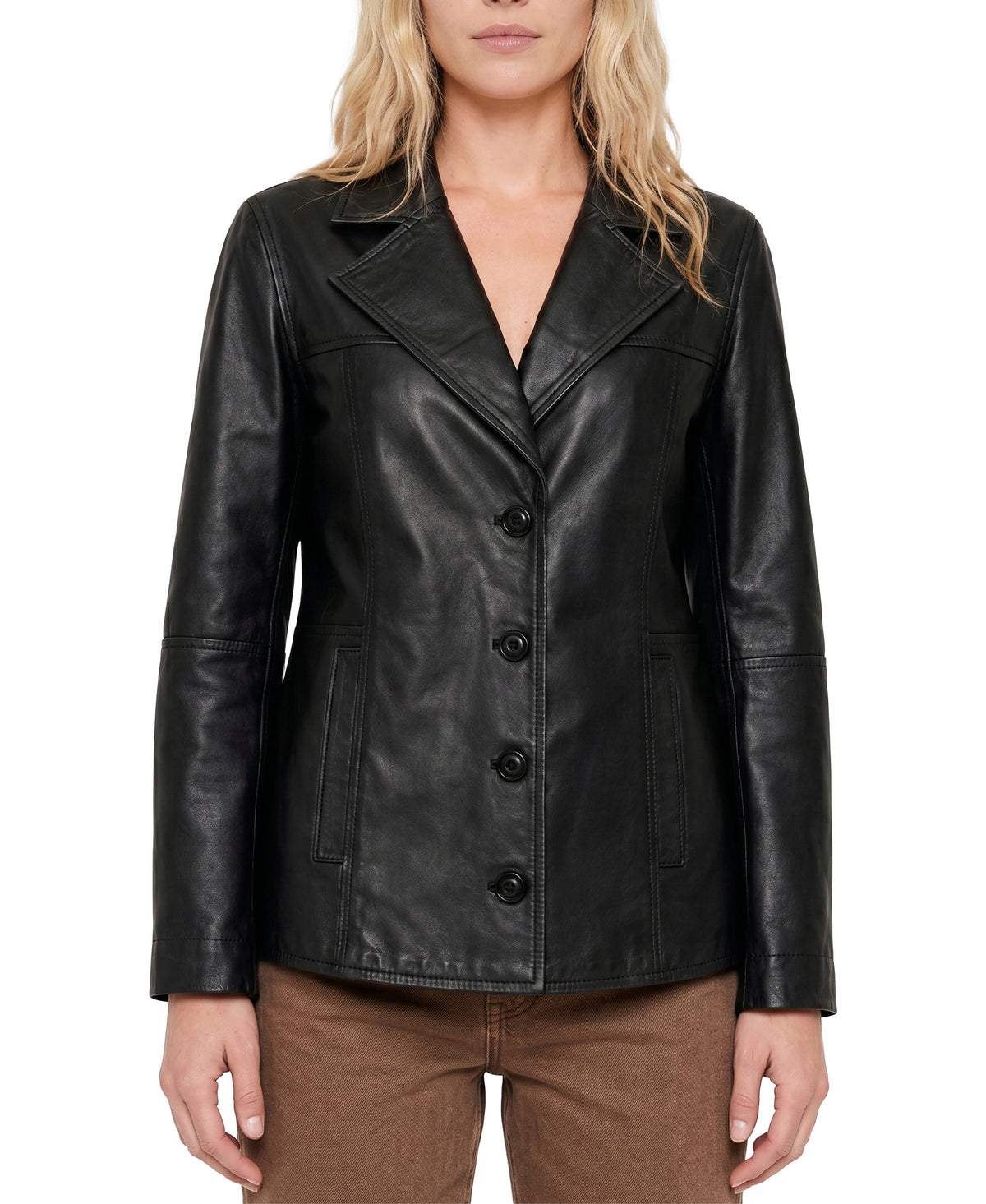 ORO Frye women's Lambskin Blazer FRDO2619