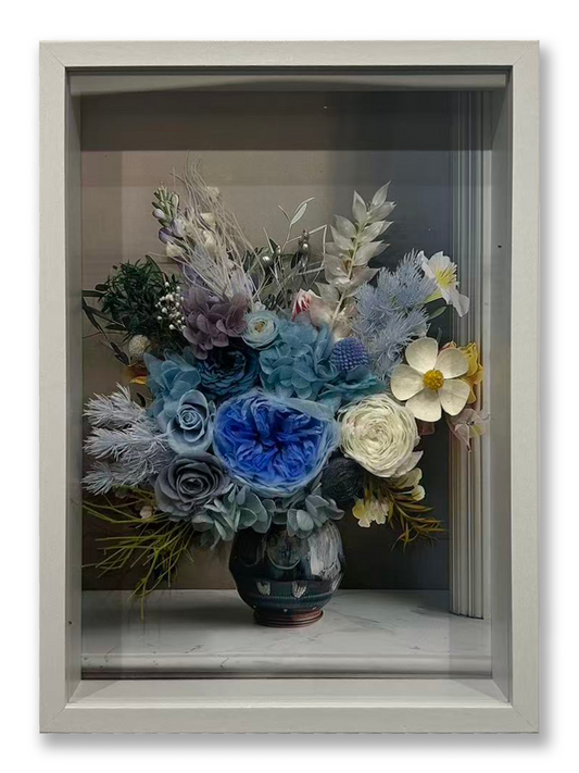 Forever Vessel - Preserved Flowers Wall Art