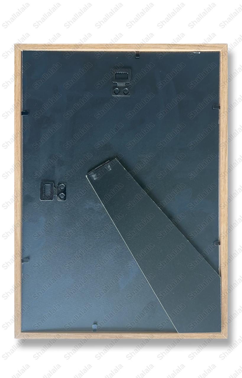 Alley to Paradise - Preserved Flowers, Handmade with real flowers and original oil painting