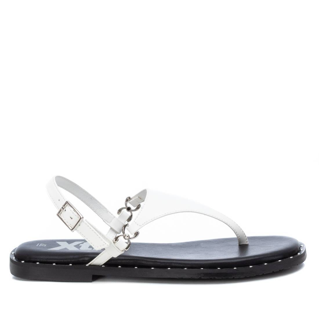 Women's Flat Sandals By XTI_45269_White