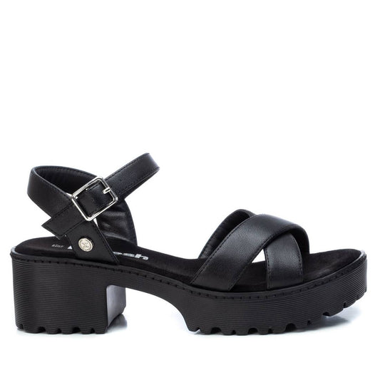 Women's Combat Sandals By XTI_79281_Black