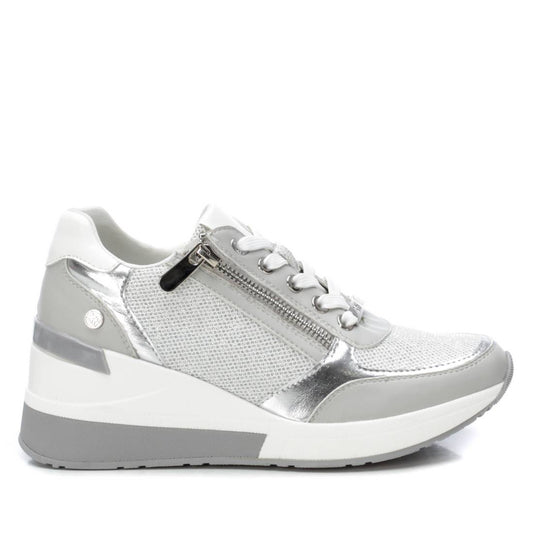 Women's Wedge Sneakers 14097302 Silver